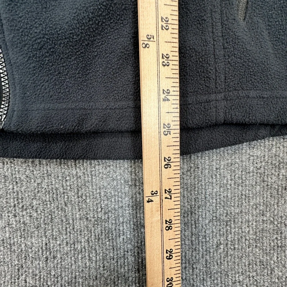 Columbia Interchange Benton Springs Fleece Jacket Womens XL Black Zip Shacket - Picture 6 of 8